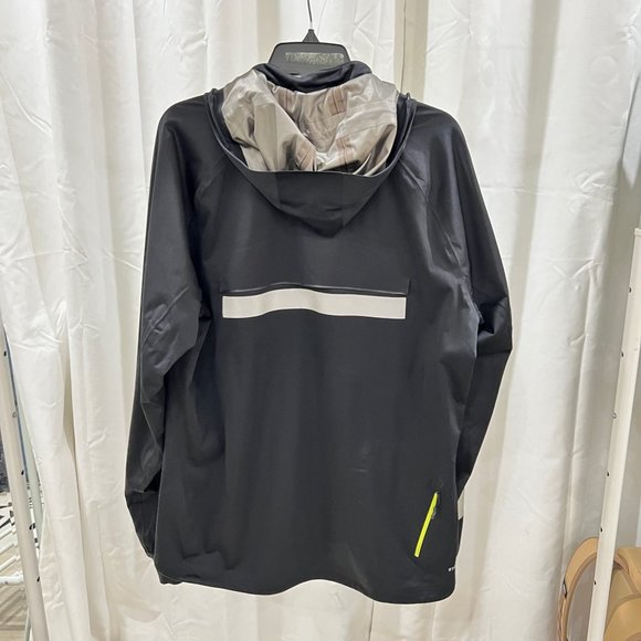 Nike Men's Vapor 5 World Record Running Jacket Large Black And Volt 465389-010 - Picture 3 of 10